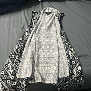 Size large tank top cardigan